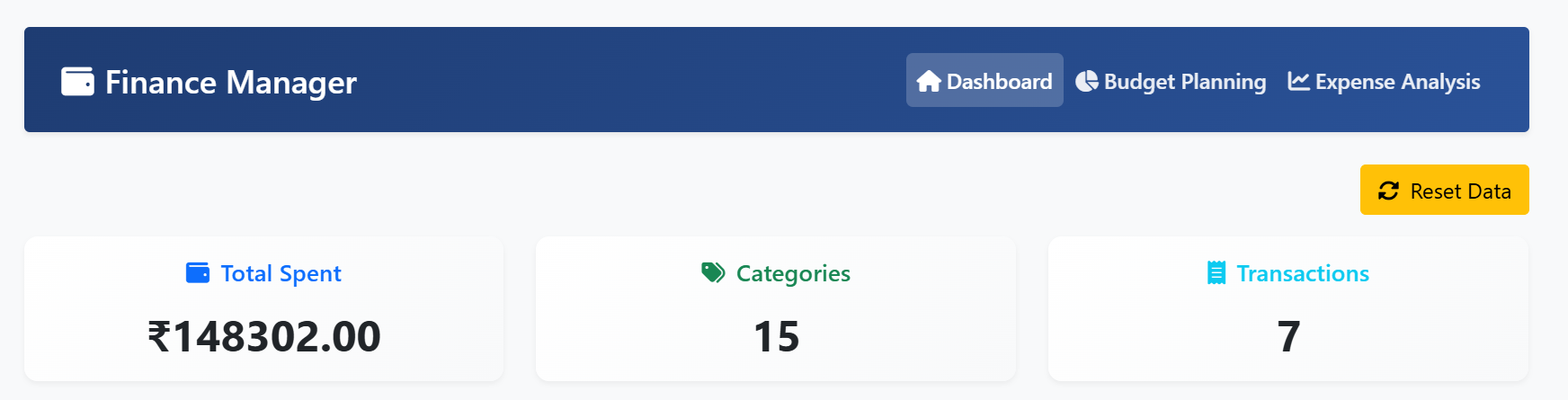AI Expense Dashboard